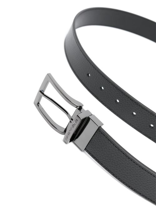 Cintura uomo Emporio Armani nera EMPORIO ARMANI | Y4S195YLO8J80741